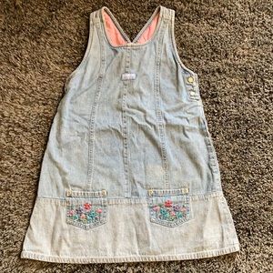 Osh Kosh B’gosh Denim Jumper Dress 6X